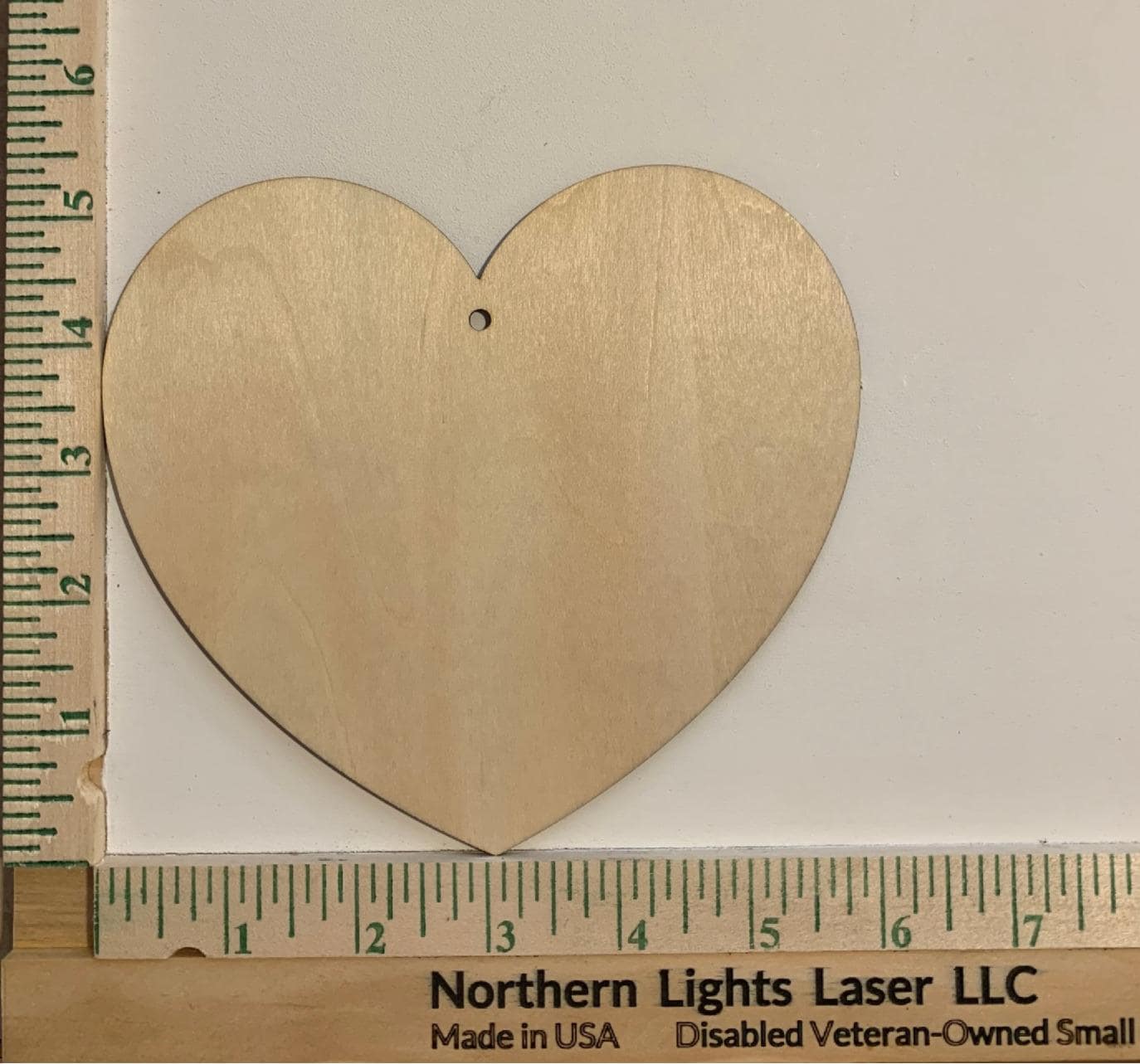 Heart Shapes- Wood blanks - Laser Cut - Valentine's Day Decor - DYI - Birch -Made in USA - Northern Lights Laser LLC