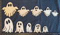 10 Unfinished Wood Ghost Blanks: DIY Halloween Craft Set