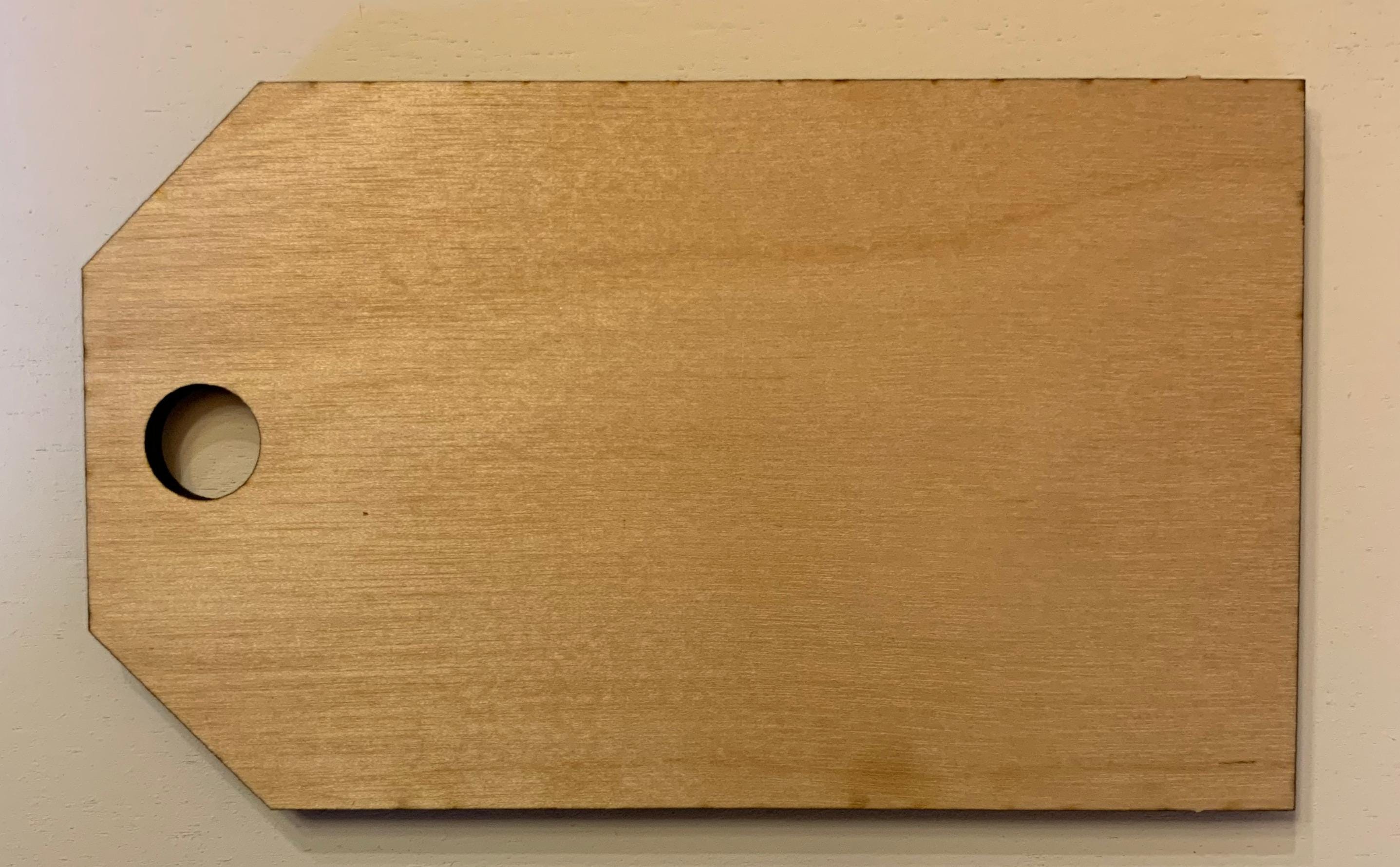 Wood Gift Tags: Engraved DIY Craft Blanks (Set of 6)